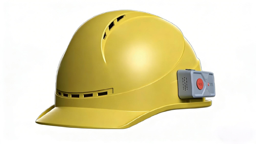 W1-cat1 分体式北斗定位智能施工安全帽